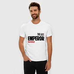 Футболка slim-fit The last emperor, цвет: белый — фото 2