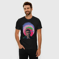 Футболка slim-fit Brassic Fuck Quinoa Vinnie, цвет: черный — фото 2