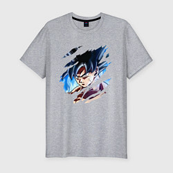 Футболка slim-fit Dragon Ball, цвет: меланж