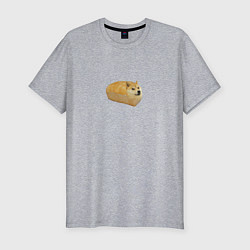 Футболка slim-fit Doge Bread, цвет: меланж