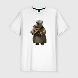 Футболка slim-fit Little Nightmares, цвет: белый