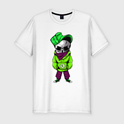 Мужская slim-футболка Skoda Skull Z