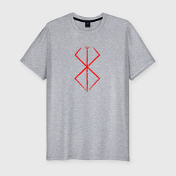 Футболка slim-fit BERSERK БЕРСЕРК КЛЕЙМО, цвет: меланж