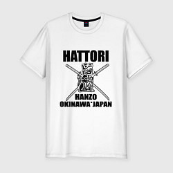 Мужская slim-футболка Hattori