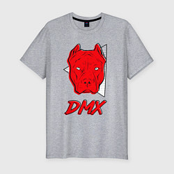 Футболка slim-fit DMX Pitbull, цвет: меланж