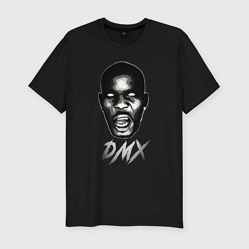 Мужская slim-футболка DMX Demon / Черный – фото 1