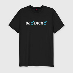 Футболка slim-fit ВаDICK, цвет: черный