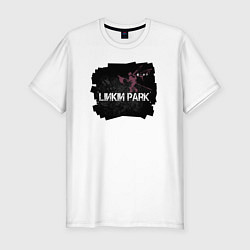 Футболка slim-fit Linkin Park LP 202122, цвет: белый