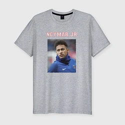 Футболка slim-fit Неймар Neymar, цвет: меланж