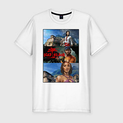 Мужская slim-футболка Dead Island Мертвый остров