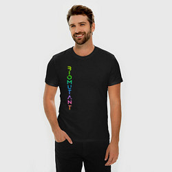 Футболка slim-fit BIOMUTANT COLOR LOGO БИОМУТАНТ ЛОГО Z, цвет: черный — фото 2