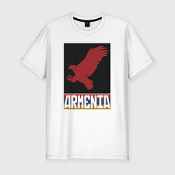 Мужская slim-футболка Орёл - Армения