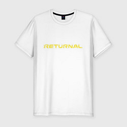 Футболка slim-fit Returnal, цвет: белый