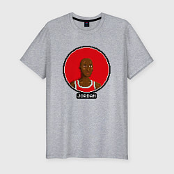 Мужская slim-футболка Retro Jordan