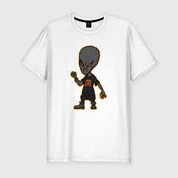 Мужская slim-футболка Alien Trainspotting