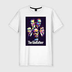 Мужская slim-футболка Godfather крестный отец