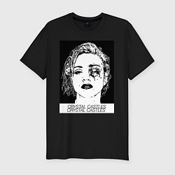 Футболка slim-fit Crystal castles, цвет: черный