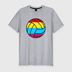 Мужская slim-футболка Color Ball