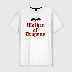 Футболка slim-fit GoT Mother of Dragon, цвет: белый