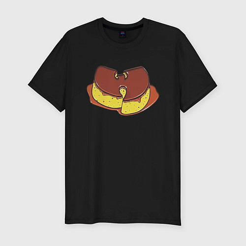 Мужская slim-футболка Wu-Tang Cookie / Черный – фото 1