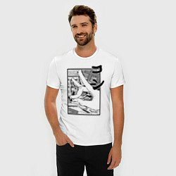 Футболка slim-fit Chainsaw man Kon, цвет: белый — фото 2