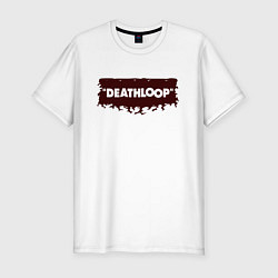 Футболка slim-fit Deathloop - Flames, цвет: белый