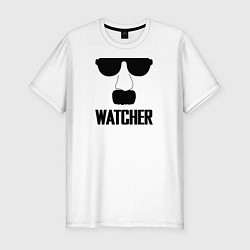 Мужская slim-футболка Шпион Watcher