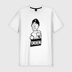 Футболка slim-fit EMINEM ЭМИНЕМ Z, цвет: белый