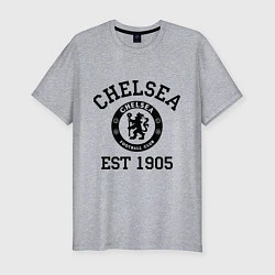 Футболка slim-fit Chelsea 1905, цвет: меланж