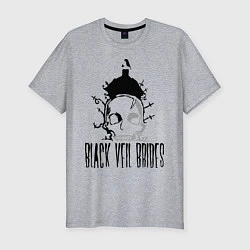 Мужская slim-футболка Black Veil Brides