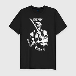 Мужская slim-футболка Зоро One Piece Большой куш
