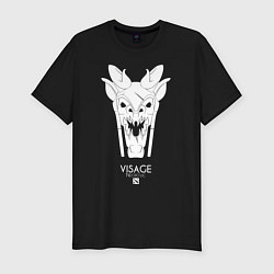 Мужская slim-футболка Visage из Доты 2 Necrolic