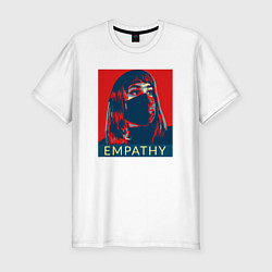 Футболка slim-fit Empathy, цвет: белый