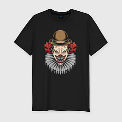 Футболка slim-fit The terrible clown, цвет: черный