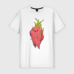 Мужская slim-футболка Драконья ягода