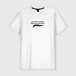 Мужская slim-футболка Большой куш: Цитата