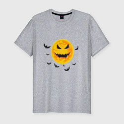 Футболка slim-fit Halloween, цвет: меланж