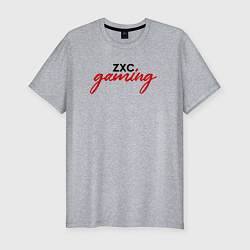 Мужская slim-футболка ZXC gaming