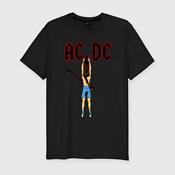 Мужская slim-футболка ACDC - Flick of the Switch
