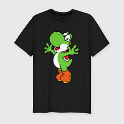 Футболка slim-fit Yoshi, цвет: черный