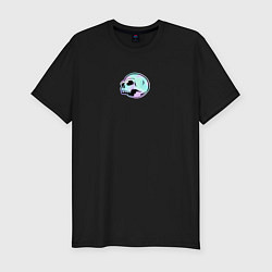 Футболка slim-fit G&M - Skull, цвет: черный