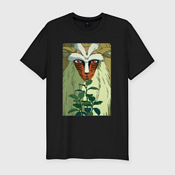 Мужская slim-футболка Forest spirit