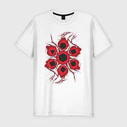 Мужская slim-футболка ДнД Разломы бездны