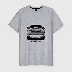 Мужская slim-футболка Тойота Тундра