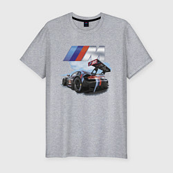 Футболка slim-fit BMW M POWER Motorsport Racing Team, цвет: меланж