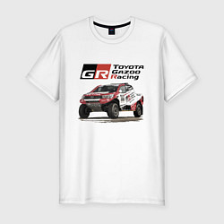 Футболка slim-fit Toyota Gazoo Racing Team, Finland Motorsport, цвет: белый