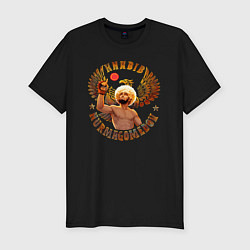 Футболка slim-fit Khabib Nurmagomedov Art, цвет: черный