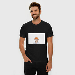 Футболка slim-fit Haikyuu!!!, цвет: черный — фото 2