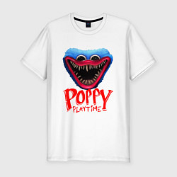 Футболка slim-fit Poppy Playtime, цвет: белый