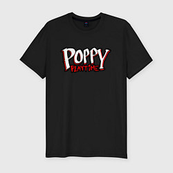 Мужская slim-футболка Poppy Playtime: Logo